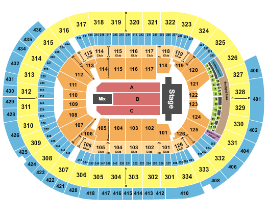 Enterprise Center Trans-Siberian Orchestra Seating Chart